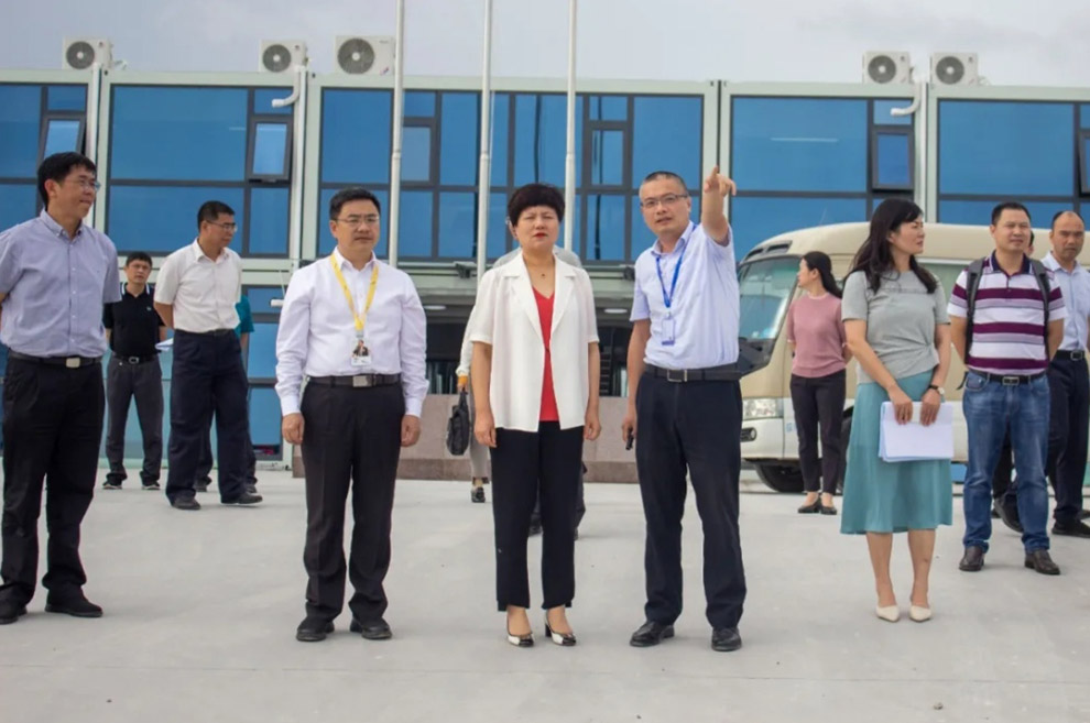 广西壮族自治区人民政府副主席蔡丽新赴南部工业基地调研
