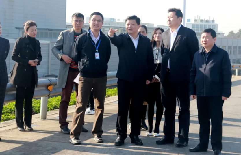 宁乡市委副书记、市长付旭明率队赴中部工业基地举行新春走访慰问
