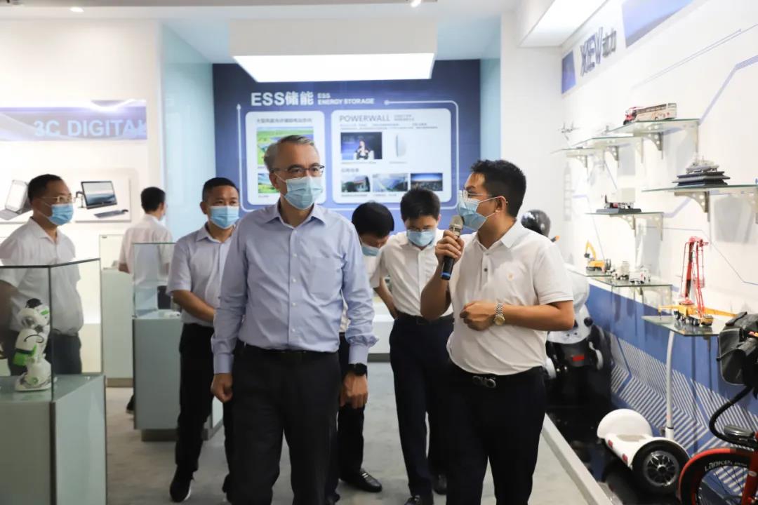 贵州省副省长蔡朝林一行调研西部工业基地