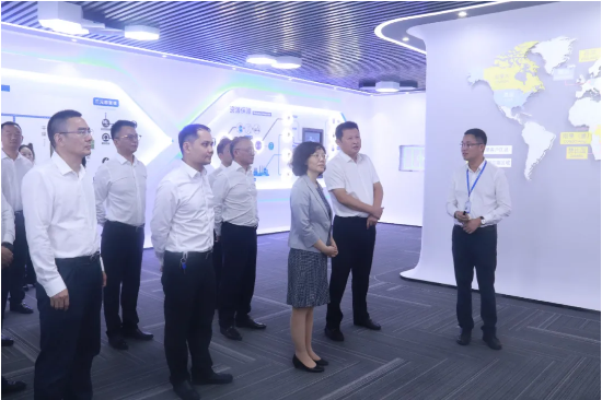 湖南财信金融控股集团调研中部工业基地