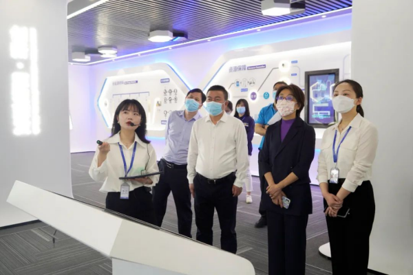 湖南省总工会副主席傅筝调研中部工业基地