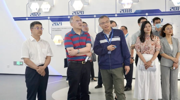 国家生长刷新委外资司司长郑持平一行莅临中伟钦州工业基地调研