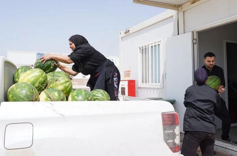 盛夏清凉全球共享｜中伟摩洛哥项目组开展“夏日送清凉”运动