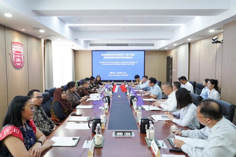 助力国际化人才作育｜印尼投资与下游工业部、中伟、湖南大学签署相助协议