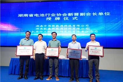长沙钠离子电池立异团结体建设 中伟中选理事长单位