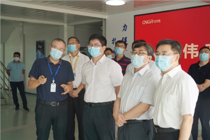 国家统计局工业司副司长汤魏巍调研中伟钦州工业基地