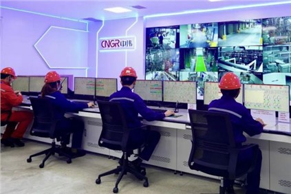 广西壮族自治区人民政府主席蓝天立调研中伟股份钦州工业基地