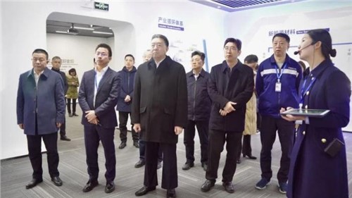 湖南省政协主席毛万春莅临中伟宁乡工业基地调研指导事情