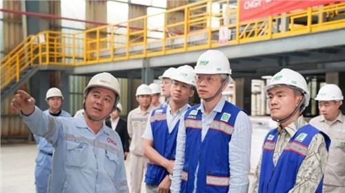 中国驻印尼大使王鲁彤考察中伟印尼莫罗瓦利工业基地